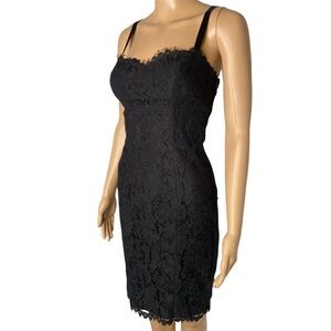 New with tag Ted Baker fitted black lace dress- Ted Baker size 3 US size 6-8